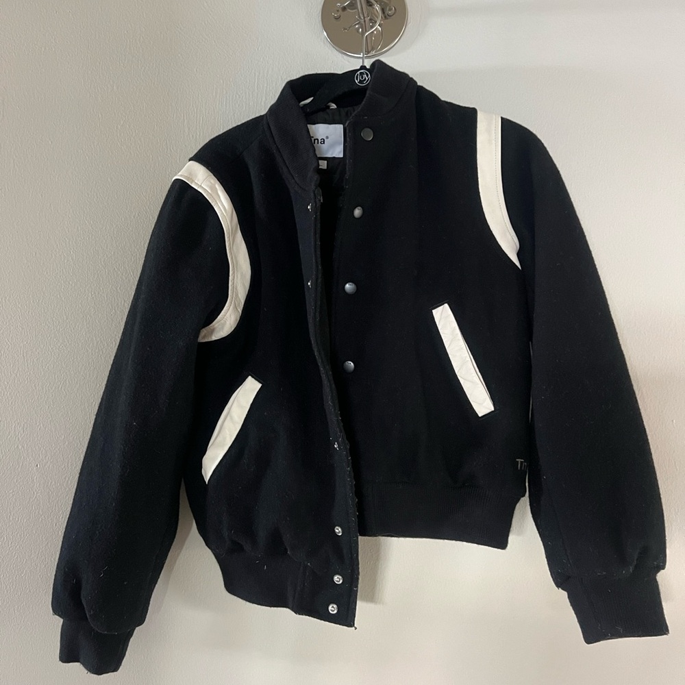 Aritzia TNA Black Wool Outerwear